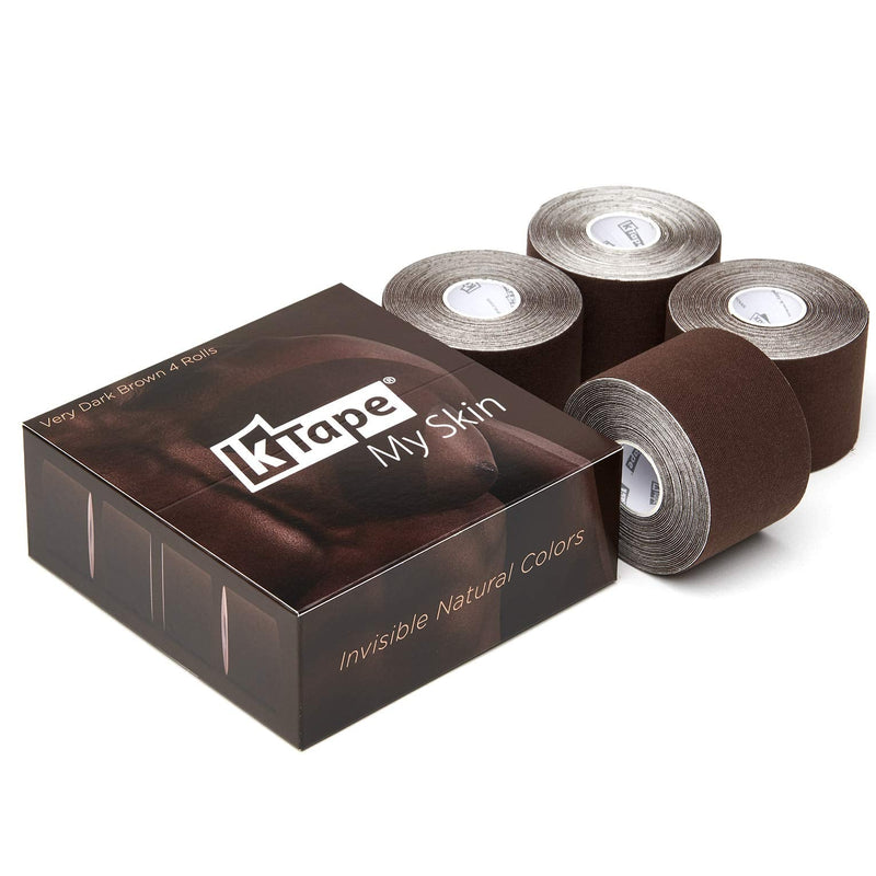 K TAPE My Skin Very Dark Brown 4 (5 m x 5 cm)