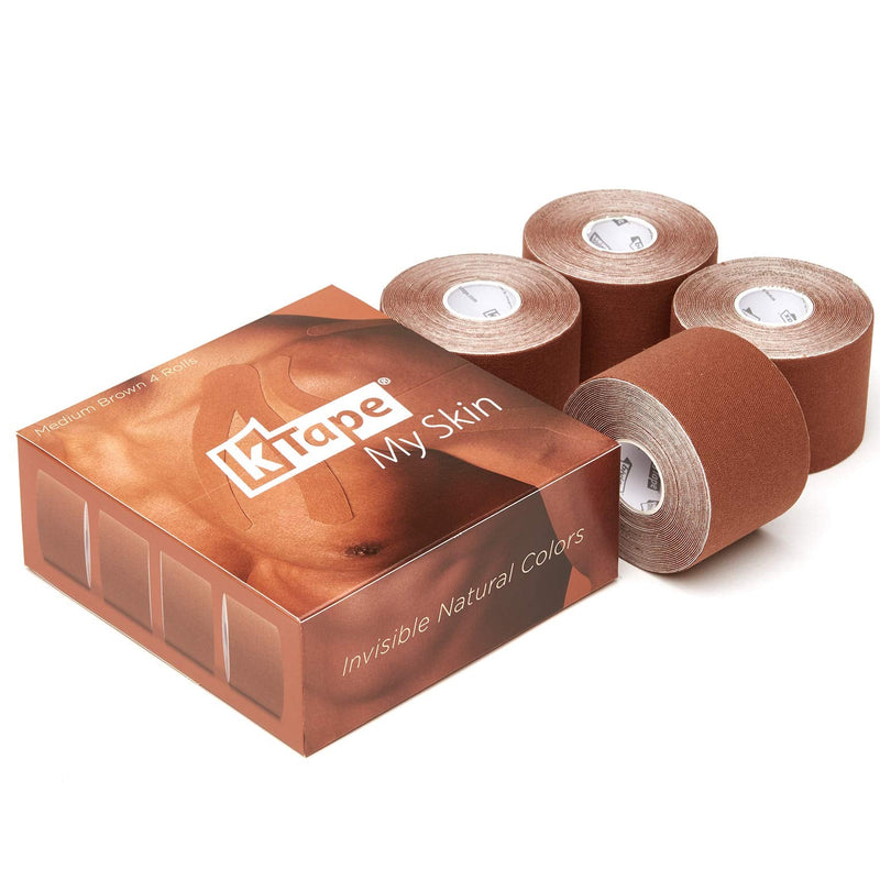 K TAPE My Skin Medium Brown 4 (5 m x 5 cm)