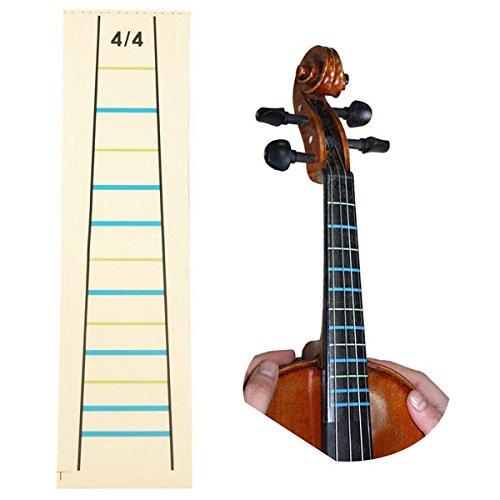 GOSONO 3PCS 4/4 Violin Practice Fiddle Finger Guide Sticker Violino Fingerboard Fretboard Indicator Position Marker