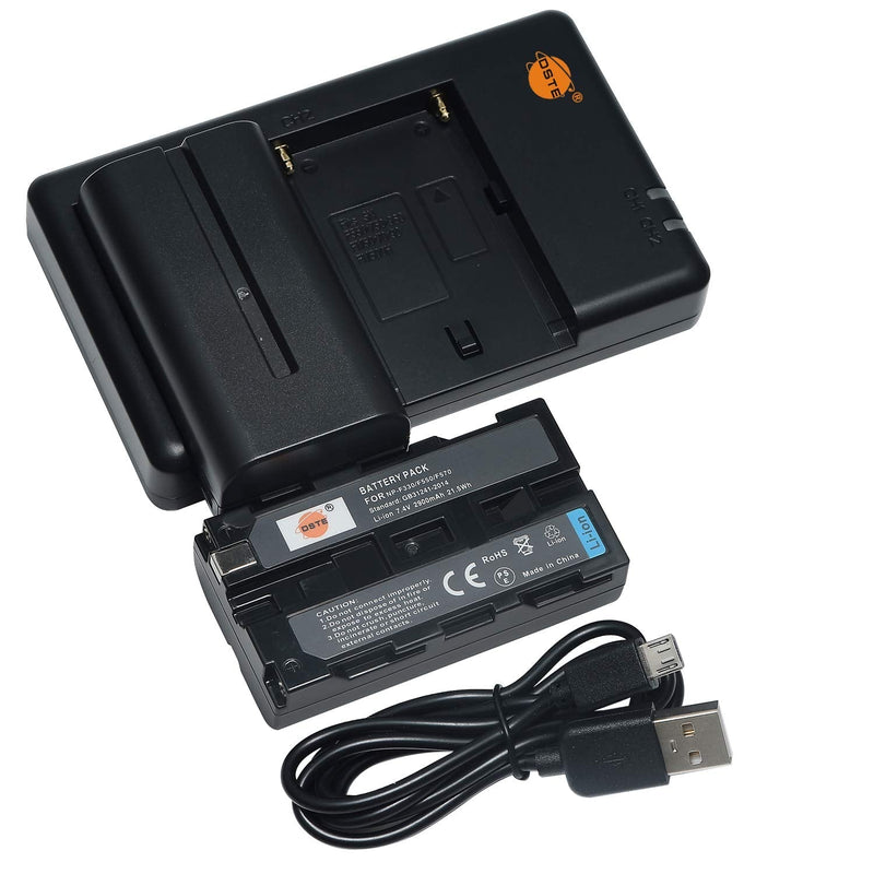 DSTE Replacement for 2X NB-2LH Battery + Rapid Dual Charger with Micro USB Cable Compatible Canon Elura 85 MV800 800i 900 920 EOS 350D 400D PowerShot G7 G9 S70 S80 R100 R11 as NB-2L BP-2LH