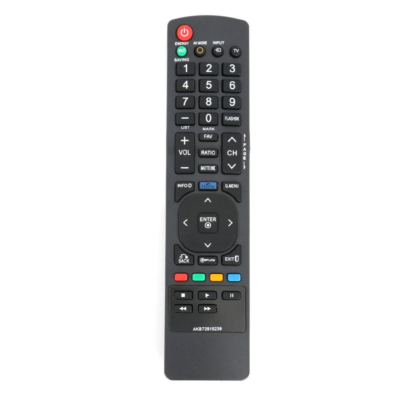 New AKB72915239 Replace Remote Control Compatible with LG LED LCD Plasma TV 22LV2500 19LV2500 26LV2520 32LK330 32LV2500 37LK450 42LK430 42LV3500 42PW340 47LK450 50PW340 55LK520 55LV3500 55LV5300