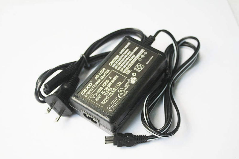 CEXO AC-L15 AC-L100 AC Power Adapter Charger for Sony CCD-TRV16, CCD-TRV25, CCD-TRV36, CCD-TRV37, CCD-TRV68, CCD-TRV128, CCD-TRV138, MVC-FD, DSC-S30, DSC-F707, DSC-F717, DSC-F828
