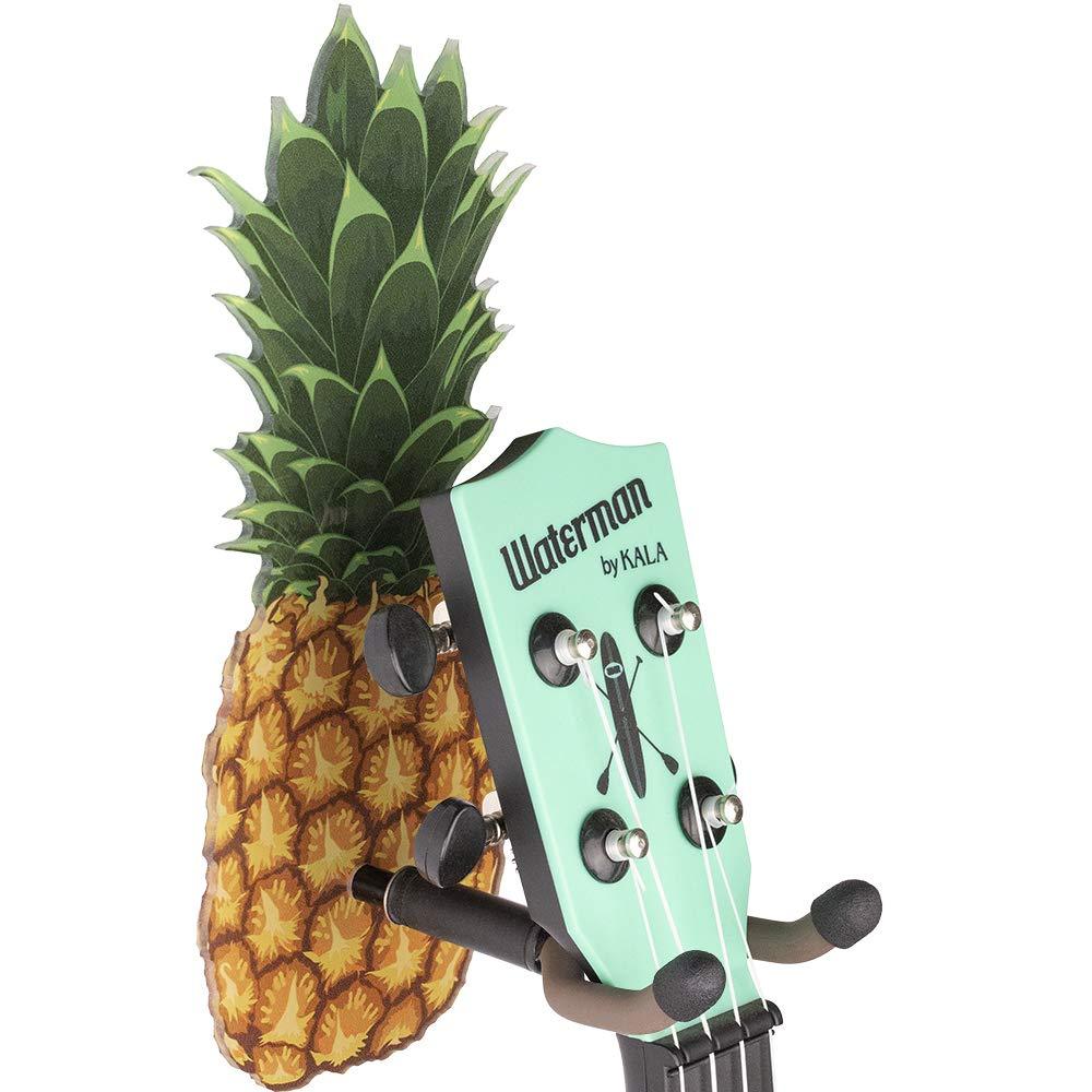 String Swing Ukulele Adhesive Wall Mount Pineapple Stand for Mandolin and Ukele– Concert Pineapple Soprano Tenor and Baritone Compatible – Case Alternative Kit for Home or Studio - Pineapple CC62UK-P