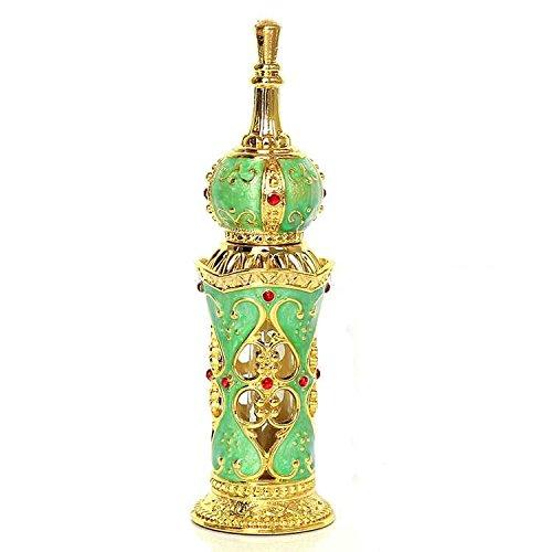 Shenzhao Empty Refillable Perfume Bottle for Perfumes & Essential Oils 12ML (Green) Green