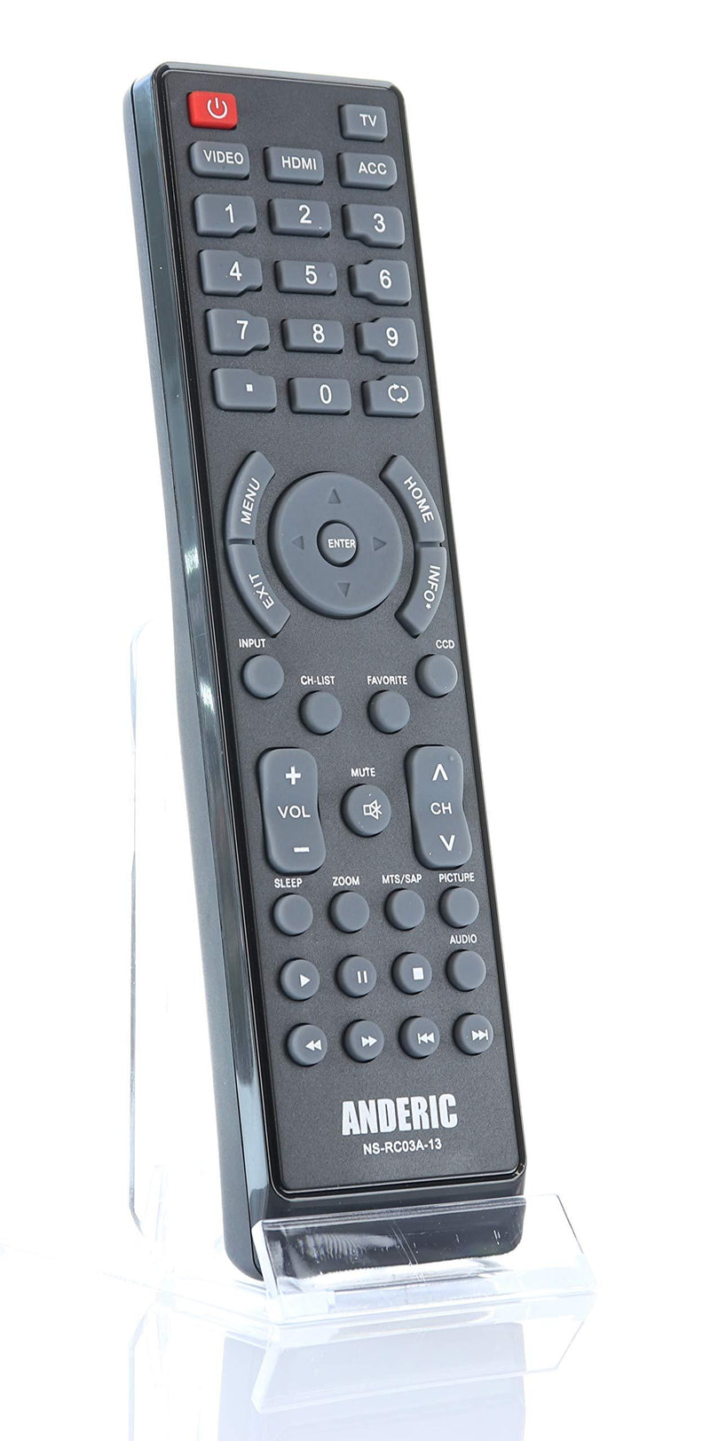 Insignia NSRC02A12 Replacement Anderic Remote Control - Original Quality - Guaranteed Replacement - NS-RC02A-12