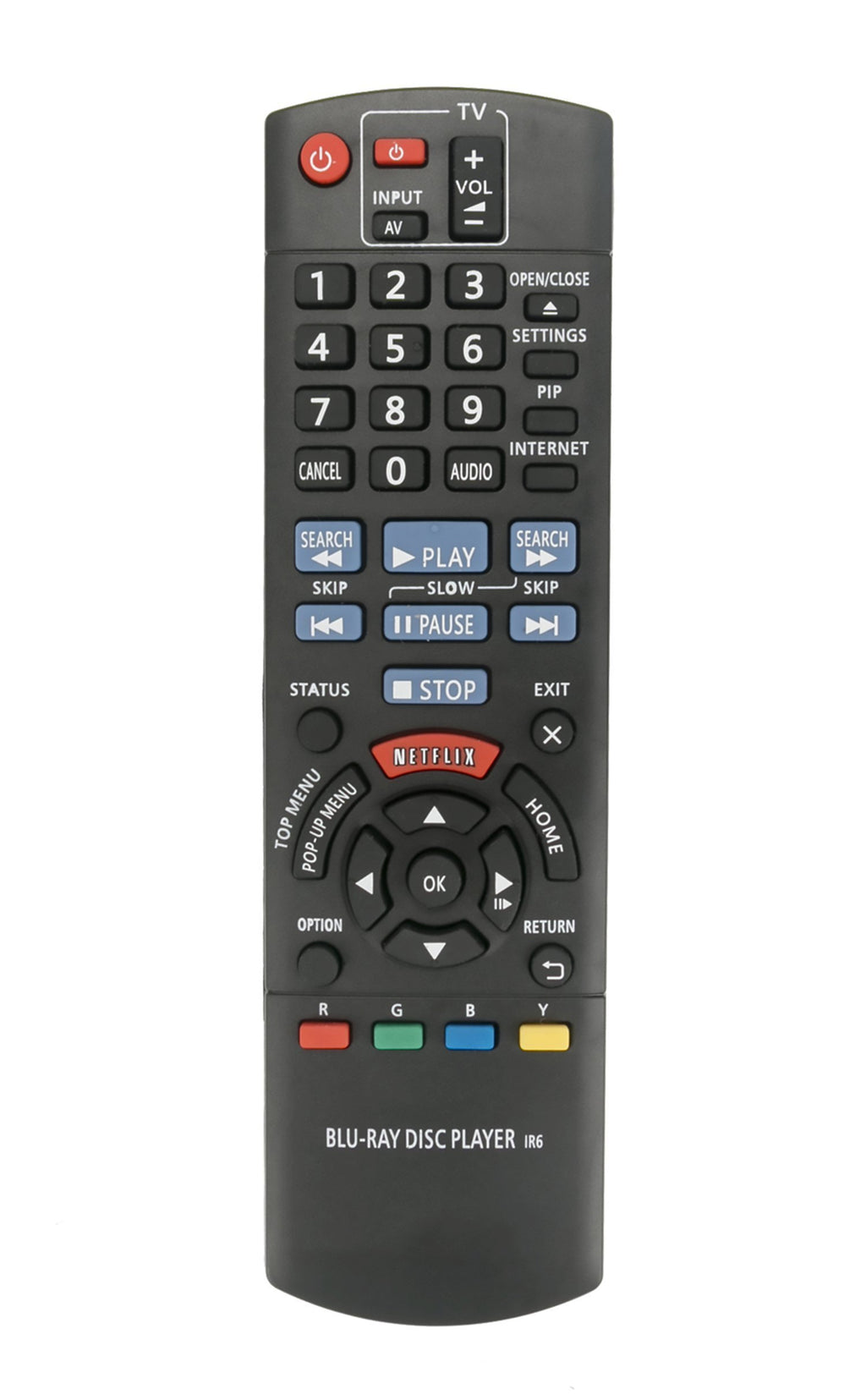 New N2QAYB000867 Replace Remote for Panasonic Blu-ray Disc Player DMP-BD89 DMP-BD79 DMPBD89 DMPBD79