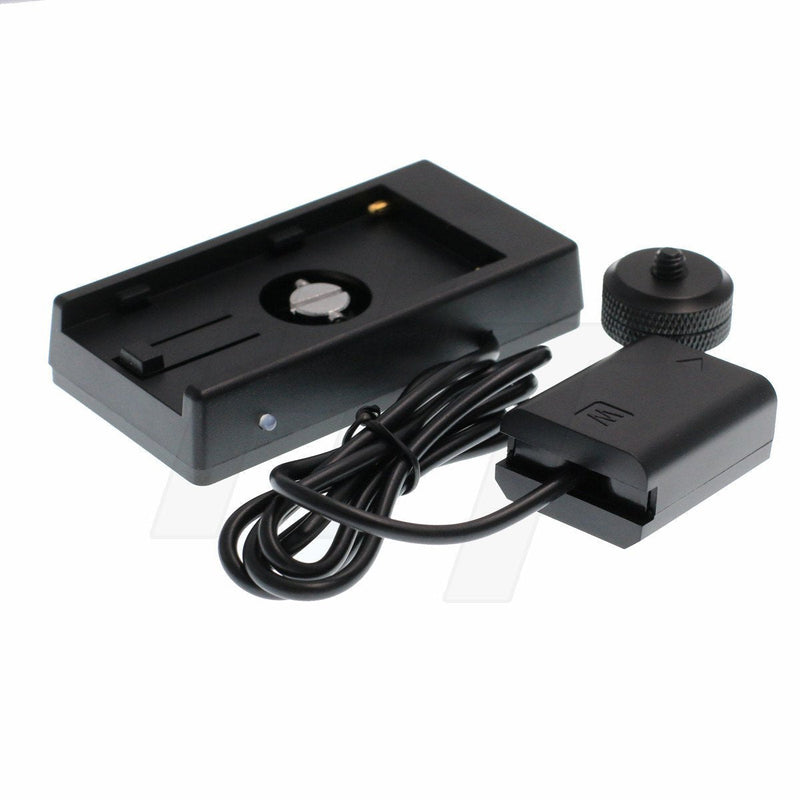 [AUSTRALIA] - HangTon A6500 Camera NP-F970 Battery Mount Plate to NP-FW50 Dummy Battery for Sony A7S2 A7M2 A6300 with hot shoe 