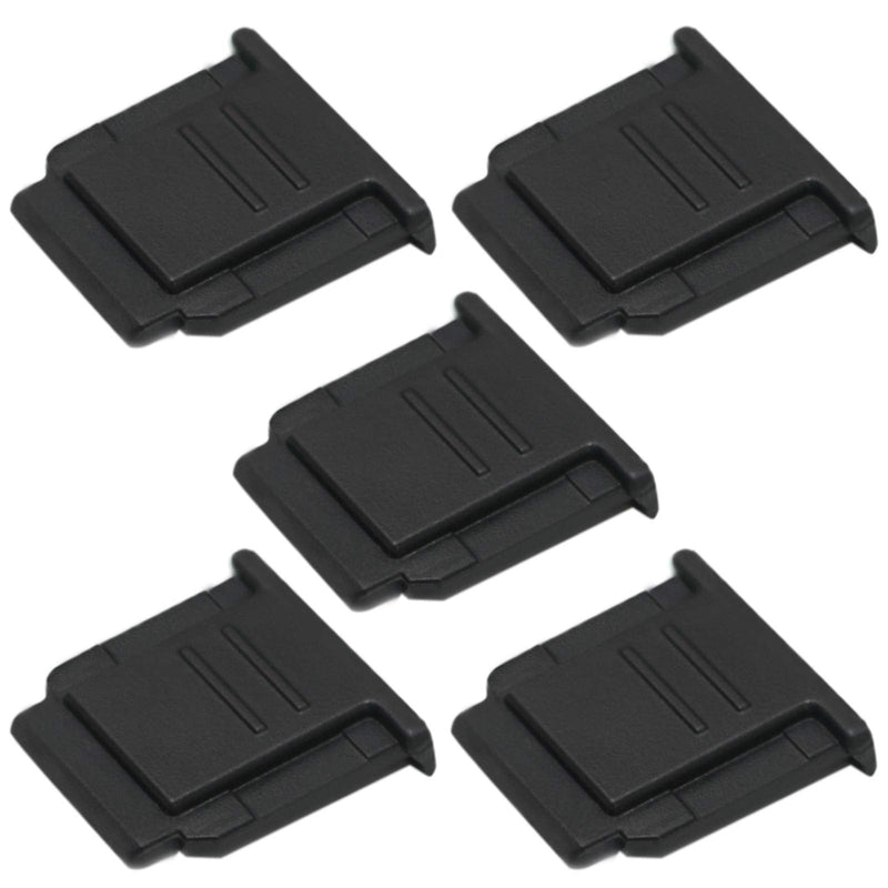 VKO Hot Shoe Cover, Hot Shoe Cap, Hot Shoe Protector Compatible with Sony A6100 A6600 A7III A6500 A6400 A6300 A6000 A77II A7II A7RII A7RIII A7RIV A7SII A99II RX10II RX100II Replaces FA-SHC1M(5-Pack) 5 PCS