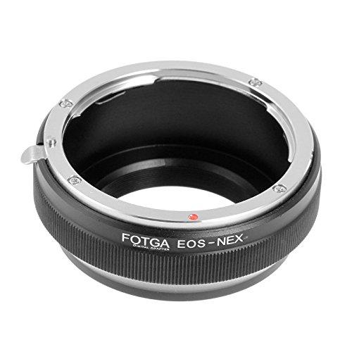 Fotga Canon EOS EF Lens to Sony E-Mount NEX Camera NEX-5R NEX-5T NEX-6 NEX-7 a7 a7S a7R II a6500 a6300 a6000 a5100 a5000 a3500 a3000 NEX-VG30 NEX-VG900 Adapter Ring Canon EOS to Sony NEX