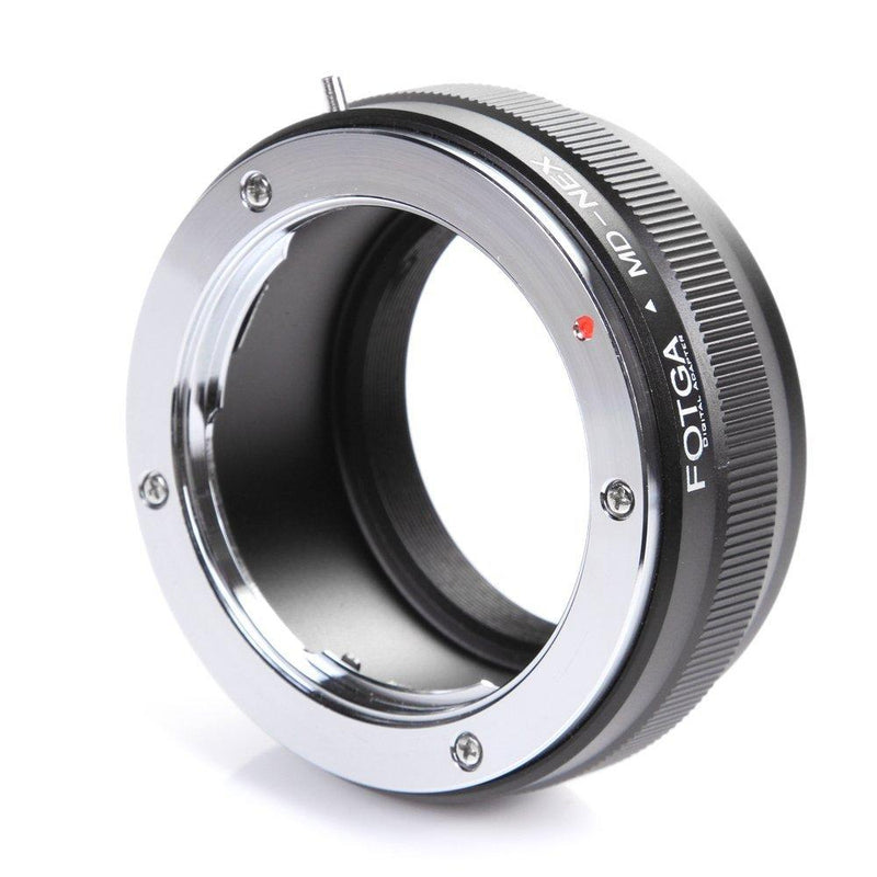 Fotga Adapter Ring for Minolta MD Lens to Sony E Mount A7 A7R A7S A7II A6500 A6300 A6000 A5100 A5000 A3000 NEX-7 NEX-6 NEX-5 NEX-5N NEX-5R NEX-5T NEX-3 NEX-VG10 NEX-VG20 Camera Minolta MD to Sony NEX