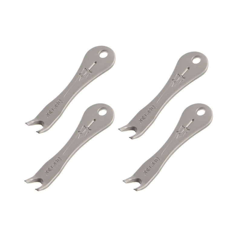 4Pcs Silver Color Acoustic Guitar Bridge Pins Puller Extractor Removal Tool Stainless Steel