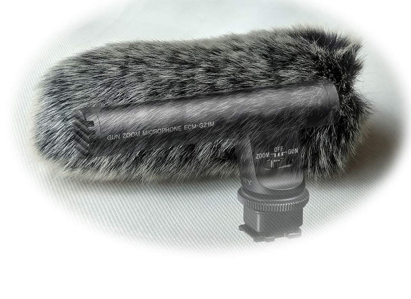 Furry MIC Windshield Windscreen WIND Muff Compatible for sony ECM-GZ1M ZOOM Microphone