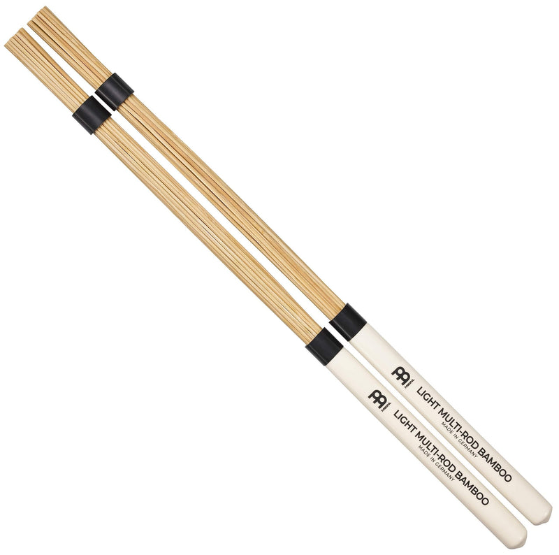 Meinl Stick & Brush Lightweight Multi-Rod Bundle Sticks with Solid Thin Bamboo Dowels and Adjustable Rings - MADE IN GERMANY (SB203)