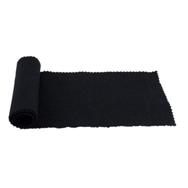 NUZAMAS Piano Keyboard Cover Dust Cover Soft Cloth for Piano Electronic Keyboard, Digital Piano Cleaning Care 11914cm, Black