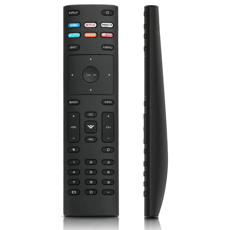 XRT136 Remote Control fit for Vizio Smart TV D39f-F0 E43-F1 D43-F1 D50-F1 E50-F2 D55-F2 M55-F0 D65-F1 E70-F3 M70-F3 P75-F1 E75-F2 with Vudu Netflix Xumo Crackle Iheart Radio Shortcut Button
