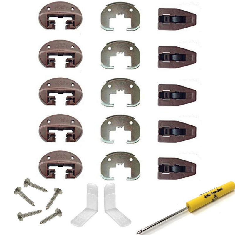 Kenlin Rite-Trak II Drawer Guides - Kenlin Rite-Trak II Replacement Drawer Parts (5 Sets)