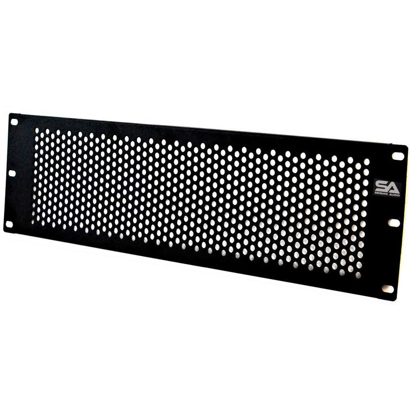 [AUSTRALIA] - Seismic Audio - SARRSP-21-3 Space Vented Server Network PA/DJ Rack Case Spacer - 3U 19 inch Rack Mount Panel 