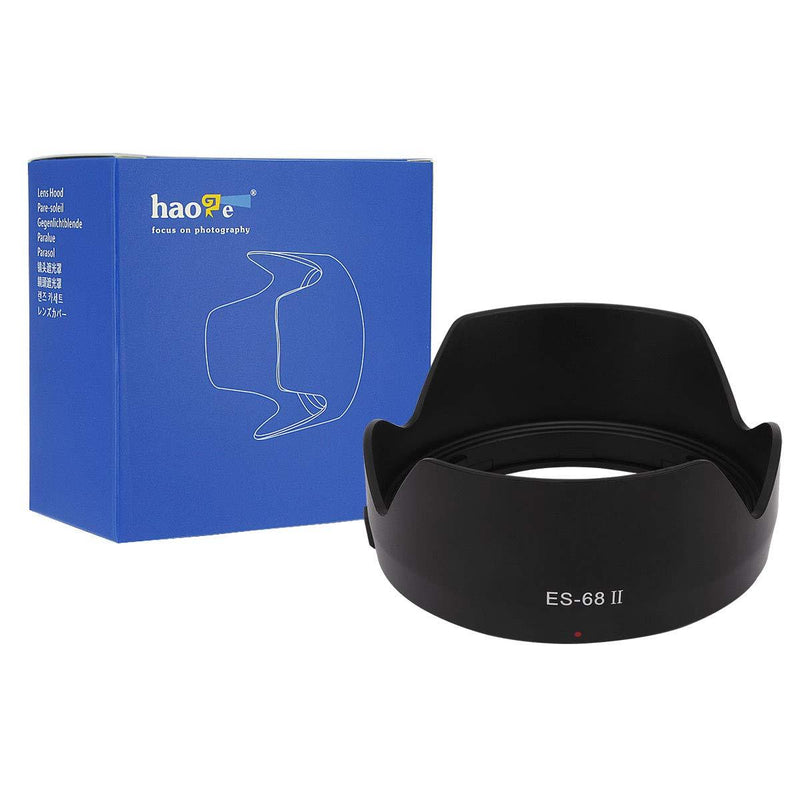 Haoge Bayonet Petal Flower Reversible Lens Hood Compatible with Canon EF 50mm f/1.8 STM Lens Replaces Canon ES-68