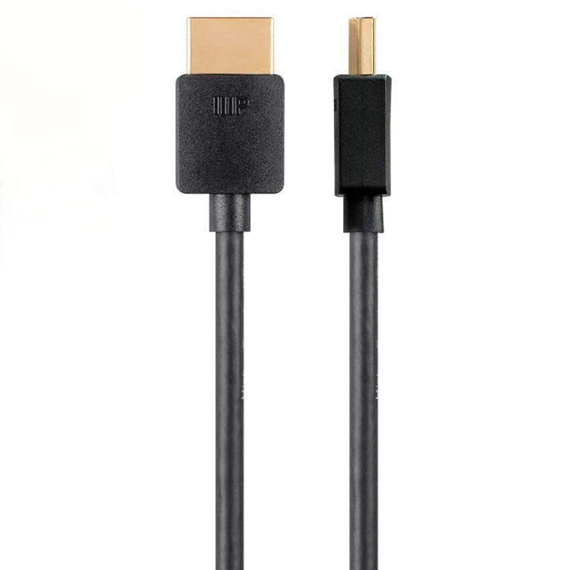 [AUSTRALIA] - Monoprice Certified Premium HDMI Cable - 3 Feet - Black (3 Pack) 4K@60Hz HDR 18Gbps 36AWG YUV 4:4:4 - Ultra Slim Series 3-Pack 