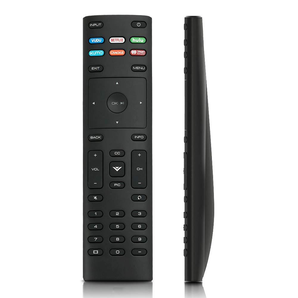 New XRT136 Remote Control fit for Vizio TV D55-F2 D39f-F0 E43-F1 E70-F3 E50-F2 P75-F1 D50-F1 E75-F2 D65-F1 M70-F3 M55-F0 D43-F1 P55-F1 P65-F1 with Vudu Netflix Hulu Xumo Crackle Iheart Radio App Key