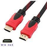 15ft Gold Plated High Speed Mini HDMI to HDMI Cable,Supports Ethernet | 4K | 1080p | 3D | Audio Return 15ft/5M