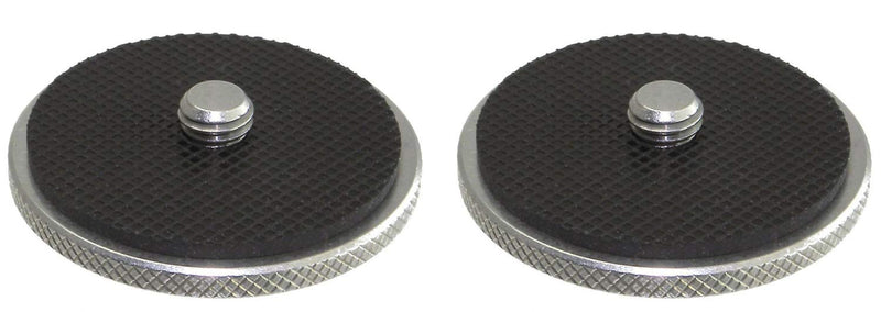 [AUSTRALIA] - 2 Pack Rock Steady Jumbo SS Stainless Steel 1/4" to 3/8" Bushing Adapter/Tripod 50mm Diameter Desmond 