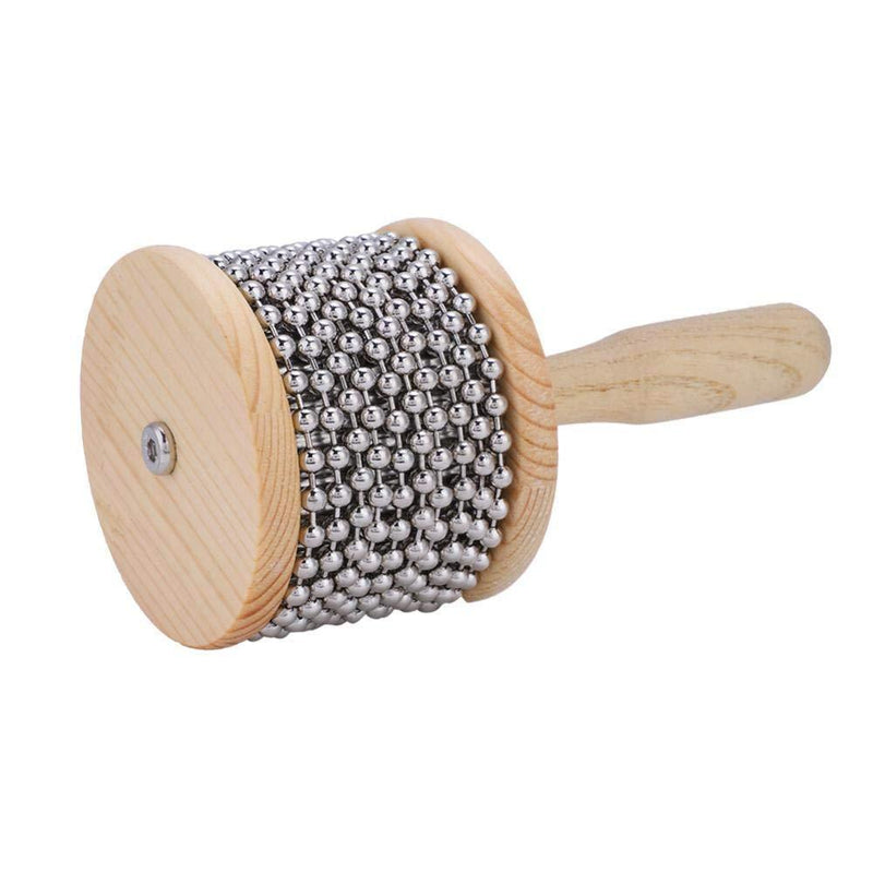 Cabasa Percussion, Wooden Beat Instrument For Children Kids Student
