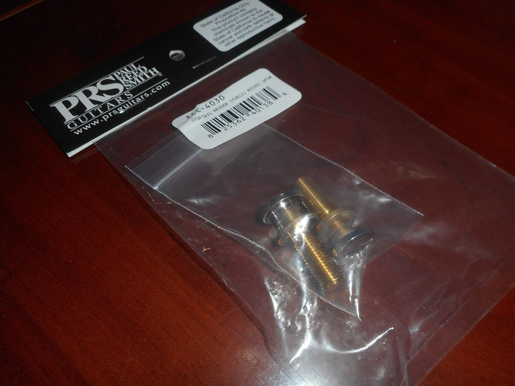 PRS Stoptail Studs (2) For USA Models, SAE Thread - NICKEL, ACC-4030