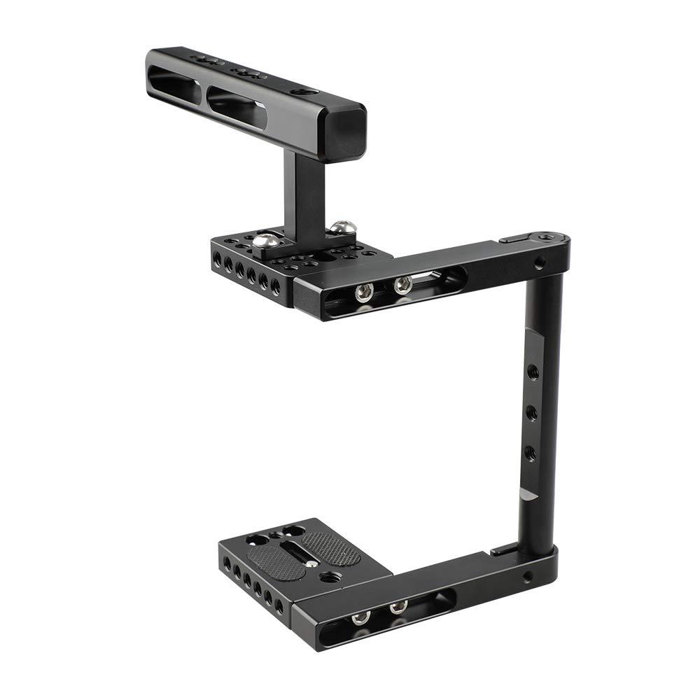 CAMVATE Basic Camera Cage Rig with Top Handle Universal Use