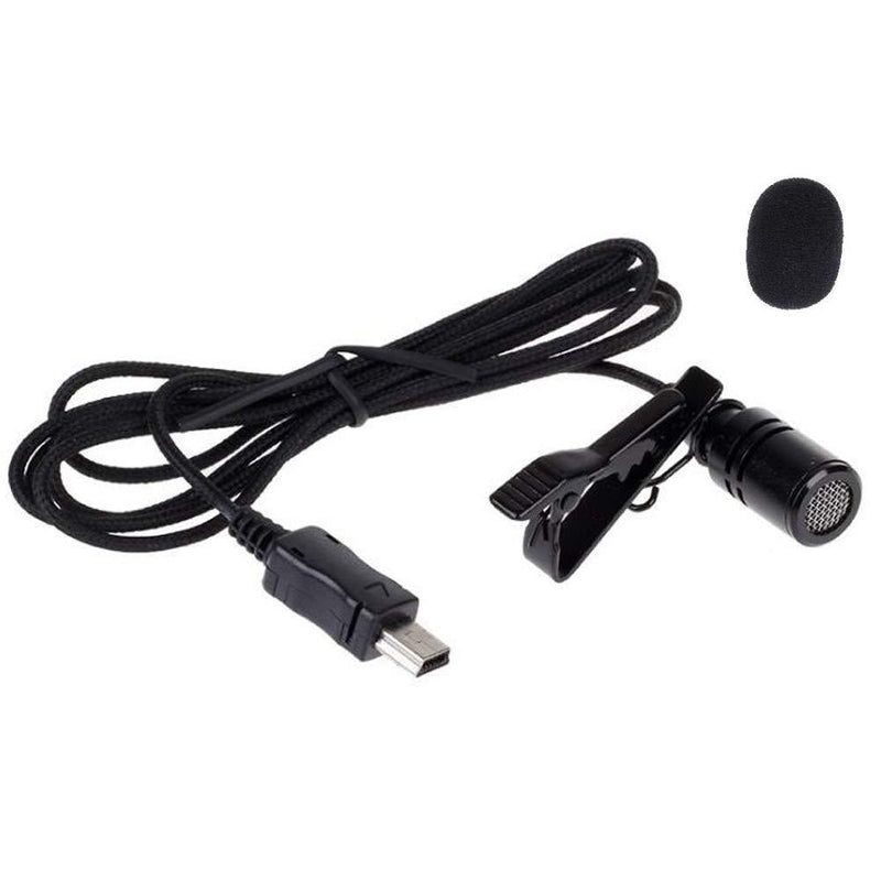 Walway Mini USB Lavalier Lapel Clip-on Omnidirectional Microphone for GoPro HERO4/ HERO3+/ HERO3