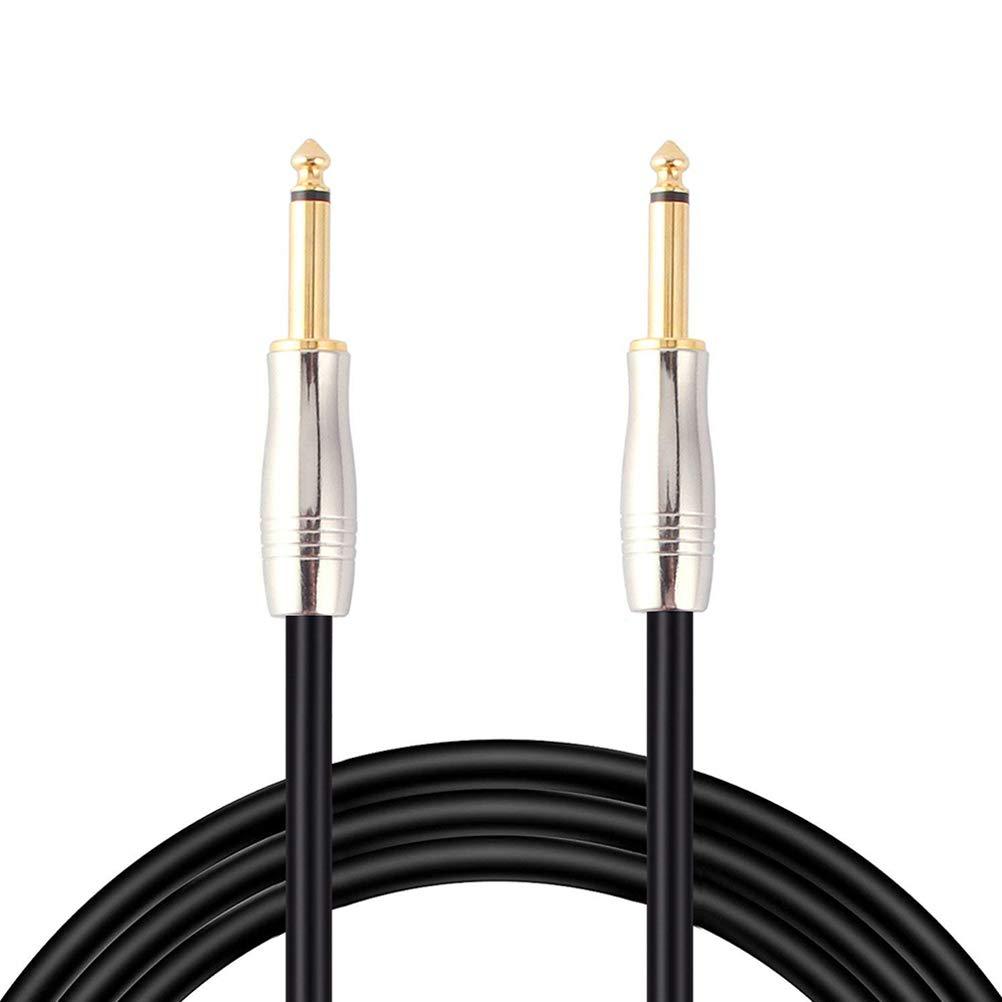 [AUSTRALIA] - H Yanka 10 Feet High Performance Professional Guitar Instrument Cables，Gold Plated Connector 1/4"(6.35mm) TRS to 1/4"(6.35mm) TRS，Premium Electric Instrument Cable，Audio Cable 