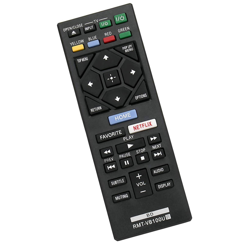 AIDITIYMI New RMT-VB100U RMTVB100U Replace Remote Control fit for Sony Blu-Ray DVD Player BDPBX150 BDP-BX150 BDPBX350 BDP-BX350 BDPBX550 BDP-BX550 BDPBX650 BDP-BX650 BDPS1500 BDP-S1500 BDPS2500