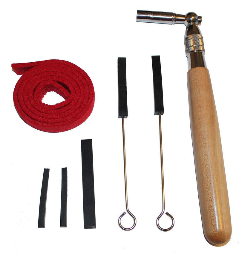 Piano Tuning Kit - Hammer and Mutes - Gooseneck Lever Stainless Steel