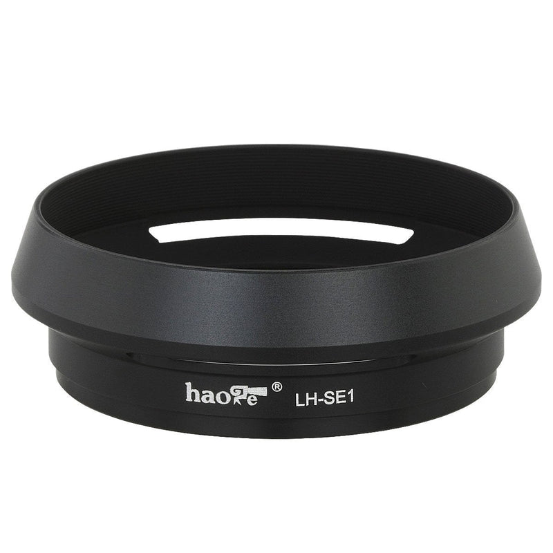 Haoge LH-SE1 Metal Lens Hood for Sony RX1 RX1R RX1R II rx1m2 Digital Camera Accessories Replaces LHP-1, Sony FE 24mm F1.8, 55mm F1.8 ZA, FE 35mm F2.8 ZA Lens Round