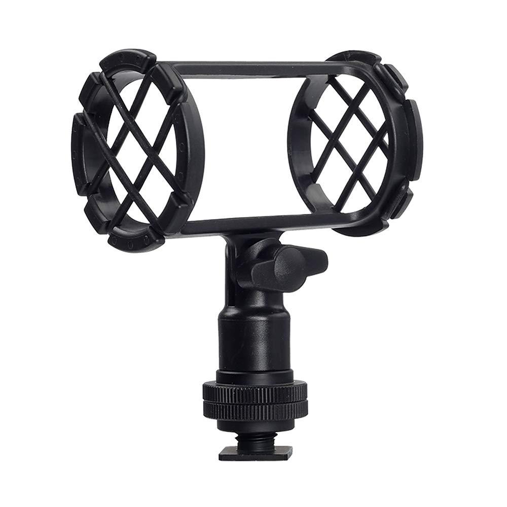 [AUSTRALIA] - BOYA BY-C04 Camera Microphone Shock Mount with Camera Cold Shoe Compatible with AKG D230 Senheisser ME66 Rode NTG-2 NTG-1 Audio-Technica AT-875R Shotgun Microphone 
