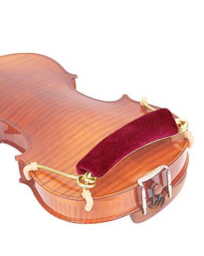 Adjustable Shoulder Rest Violin Electric Violin Chin Neck Rest Pad for 4/4 3/4 Size Acoustic Violins Music Stand Musica Instrument Accessories Parts for Beginners