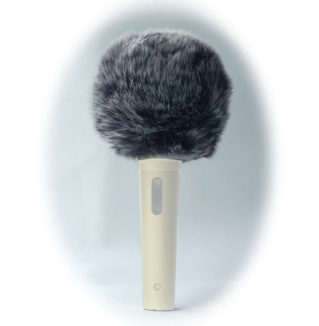 Stage Wireless Karaoke Handheld Dynamic Vocal Microphone Wind Cover Furry Windscreen Compatible For Shure SM58 Beta 58 87A Pg58 PgA48LC KSM9 SM86 AKG C5 C7 C535EB SENNHEISER E935 E822S E945 E822S XS1