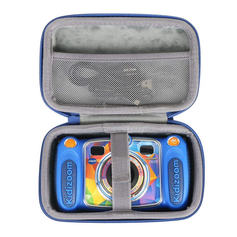 co2crea Hard Travel Case Replacement for VTech Kidizoom Duo Selfie Camera (Blue Case) Blue Case