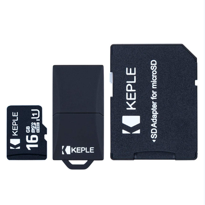 16GB microSD Memory Card by Keple Micro SD Class 10 for Nextbase 112, 212, 312GW, 412GW, 512GW, Ride, Duo HD & Nextbase Mirror, Apeman, Aukey, Toguard, Oldshark, Xuanpad Dash Cam Dashcam DVR | 16 GB 16GB