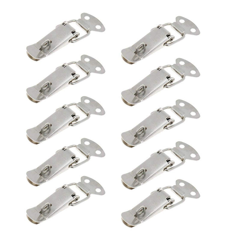 Rannb Toggle Latch Stainless Steel Spring Loaded Chest Latches - 10pcs 74mm/2.9" 10pcs A