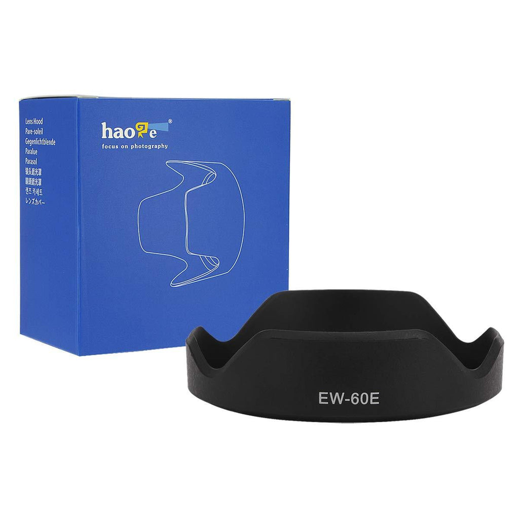 Haoge Bayonet Lens Hood for Canon EF-M 11-22mm f4-5.6 is STM Lens Replaces Canon EW-60E