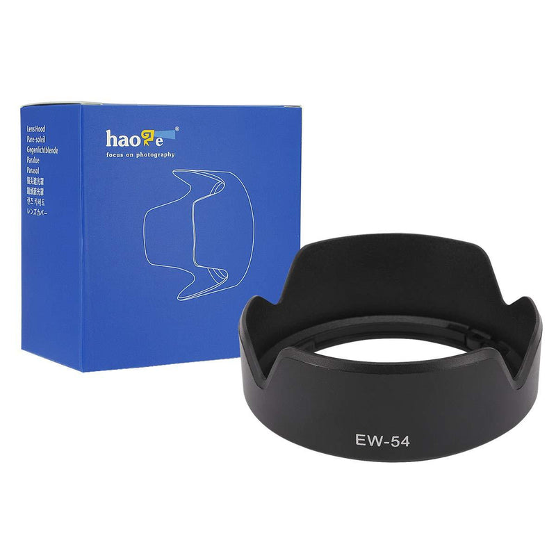 Haoge Bayonet Lens Hood for Canon EF-M 18-55mm f3.5-5.6 is STM Lens Replaces Canon EW-54