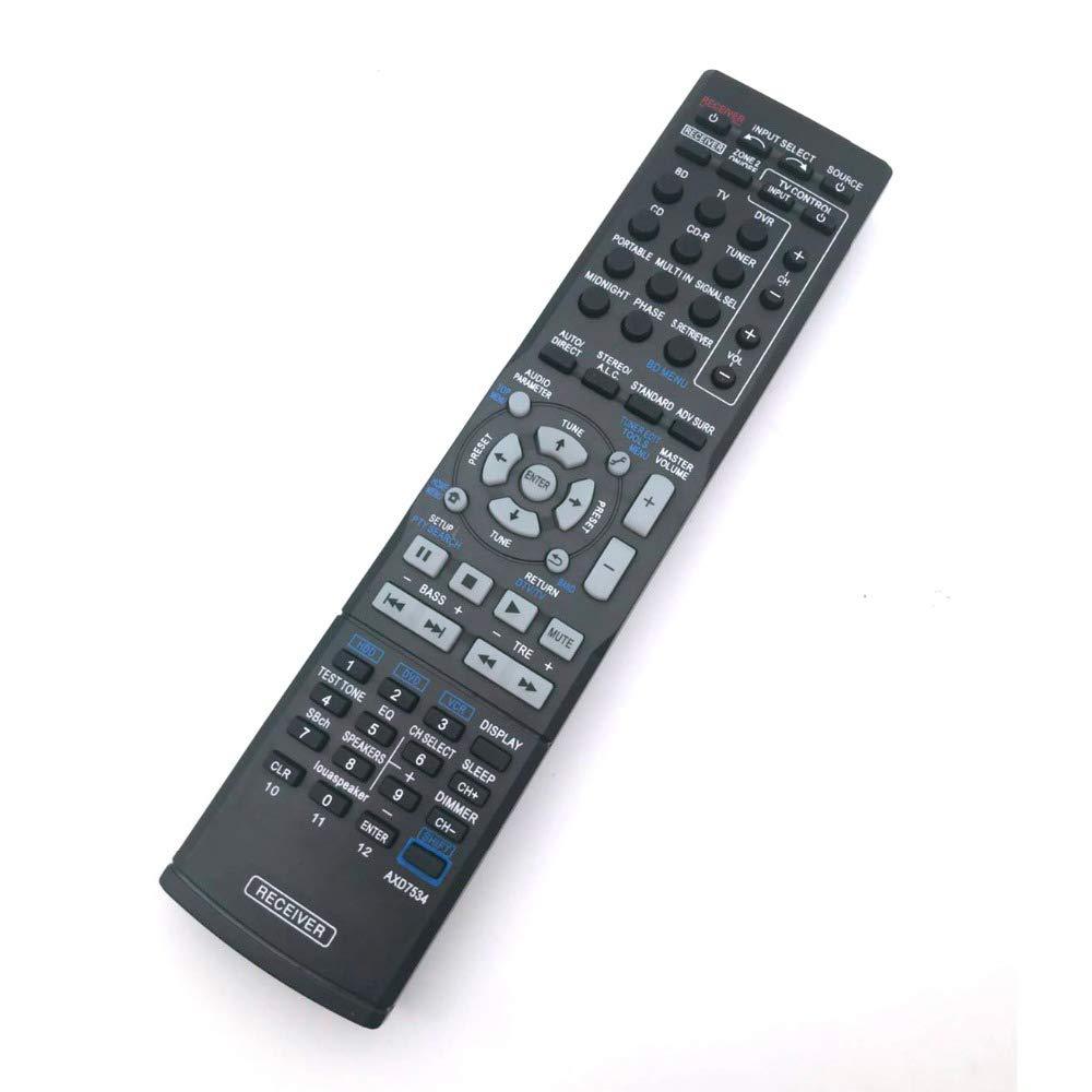 Replacement Remote Control for Pioneer AXD7536 VSX-1023 VSX-1023-K VSX-1029 VSX-519V VSX-519V-K VSX-519V-S AV Receiver