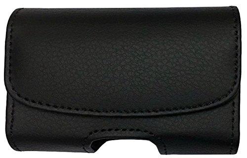 Premium Classic Style Pouch case with Belt Clip for Dexcom G5 Mobile CGM Receiver (Mobile Continuous Glucose Monitoring) (Black/Horizontal/1) Black/horizontal/1
