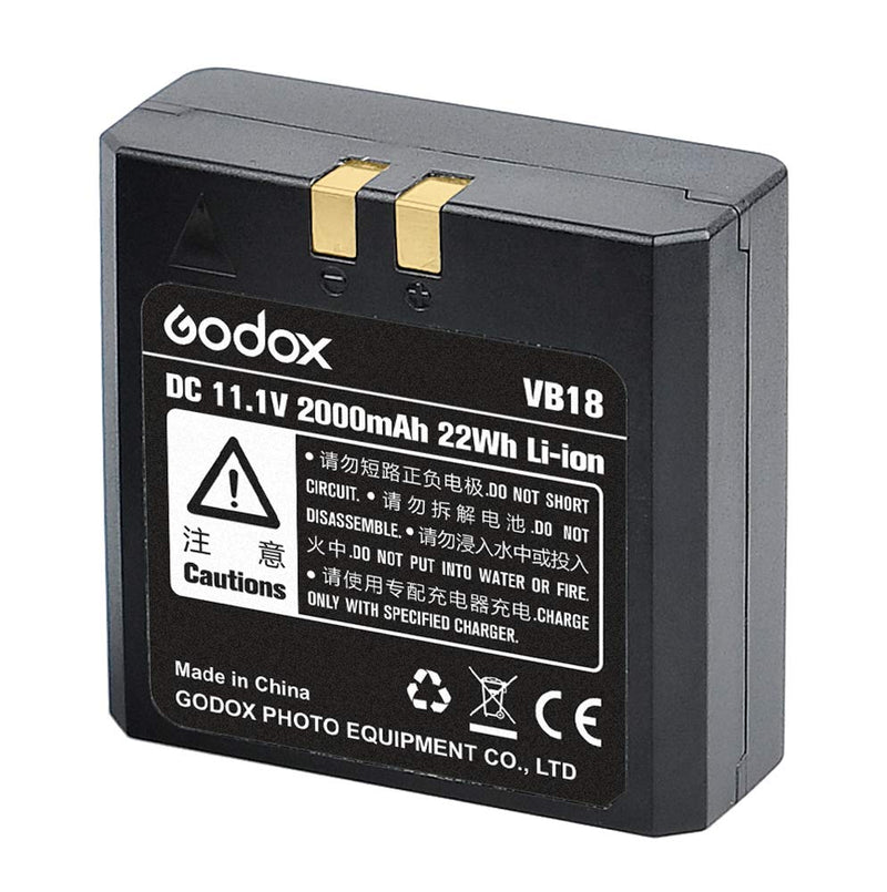 Godox VB18 Lithium-ion Battery for Godox V850 V860C V860N Neewer TT850 TT860 Speedlite Flash GREPOW
