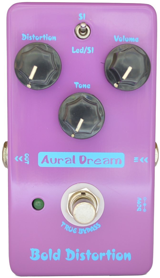[AUSTRALIA] - Leosong Aural Dream Bold Distortion Guitar Effect Pedal includes Heavy Distortion and High-Gain Powerful Dynamic Response for 2 modes Distortion. 