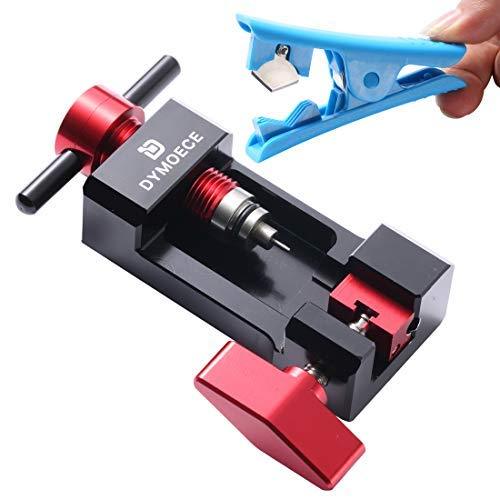 Dymoece Upgraded Needle Driver Insertion Tool,Bicycle Hydraulic Hose Fitting Insert Tool with Hydraulic Hose Cutter NDIT08