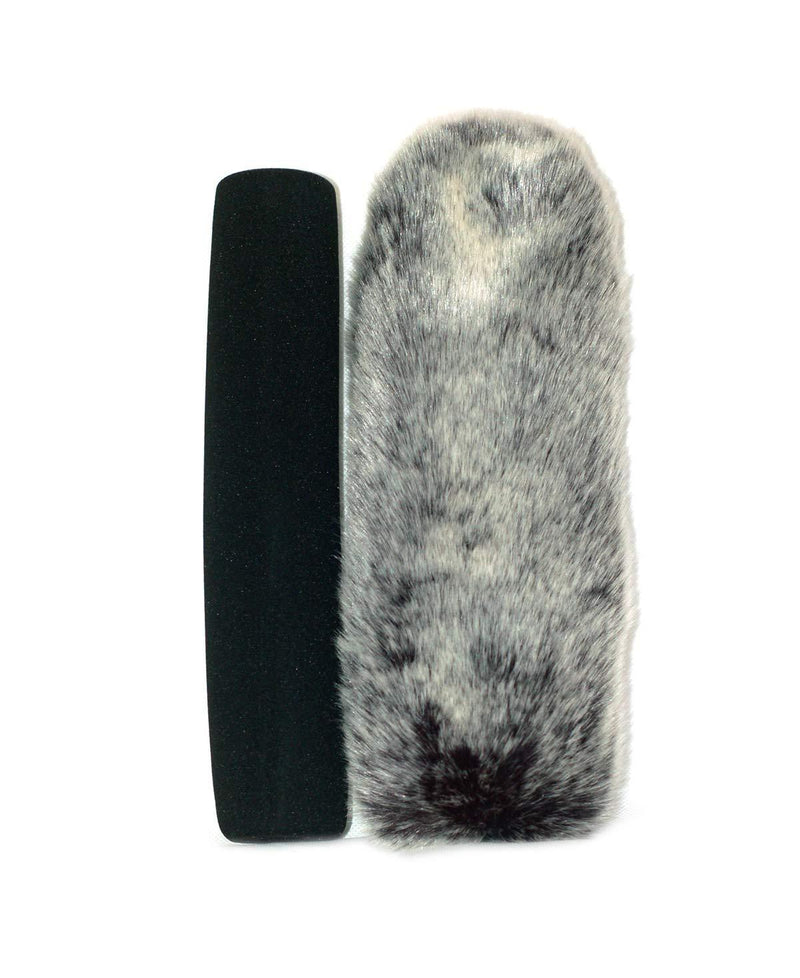 [AUSTRALIA] - 24cm Furry fur MIC Windshield Windscreen Compatible for Audio-Technica AT8035 AT8015 AT8132 BP4071 BP4027 azden sgm-2x Microphone 