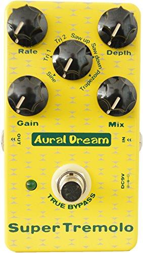 [AUSTRALIA] - Leosong Aural Dream Super Tremolo Guitar Effect Pedal includes 6 modulation waveforms with Rate and Depth control. 