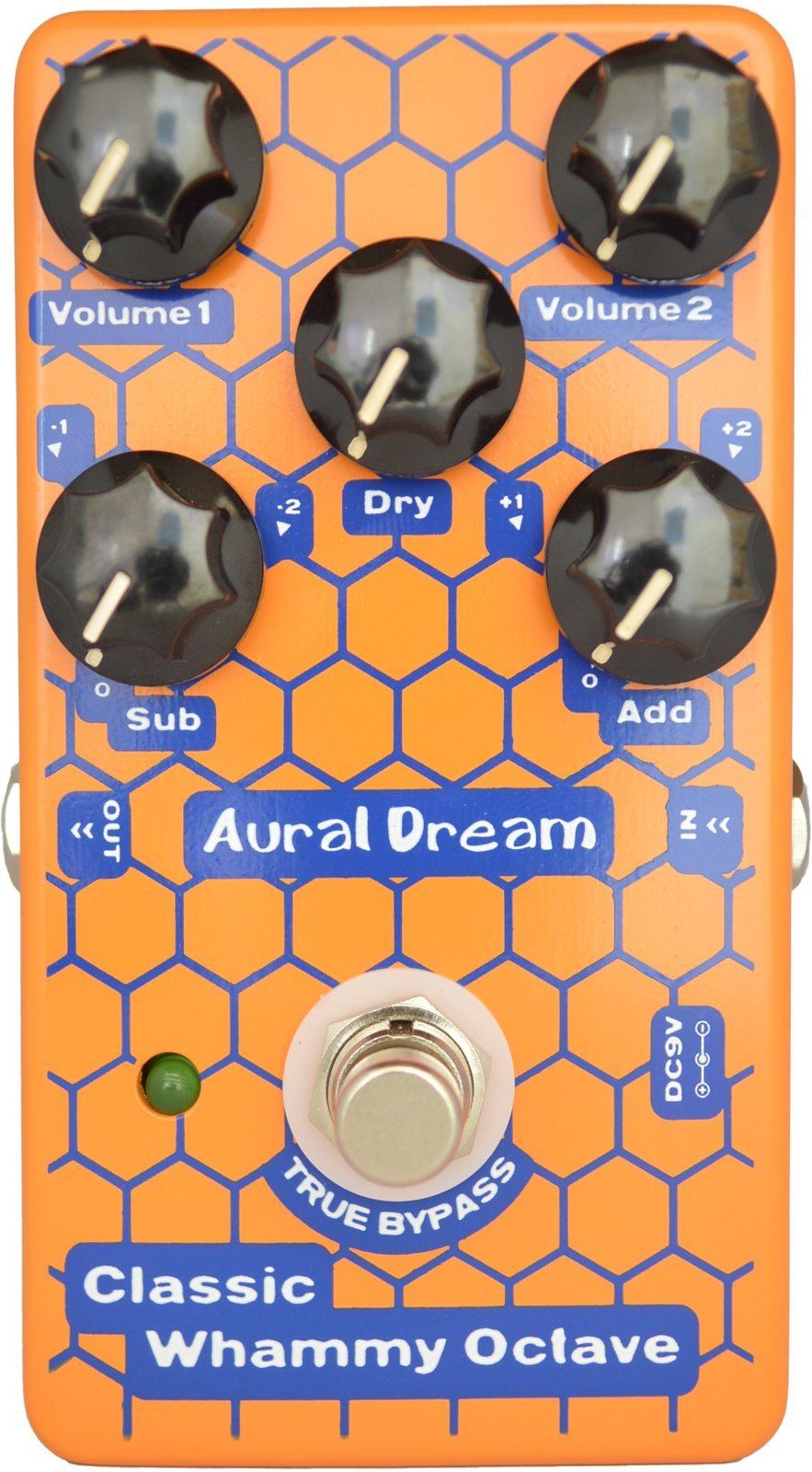 [AUSTRALIA] - Leosong Aural Dream Classic Whammy Octave Guitar Effects Pedal includes pitch Shift Up and Down 1oct and 2octaves. 